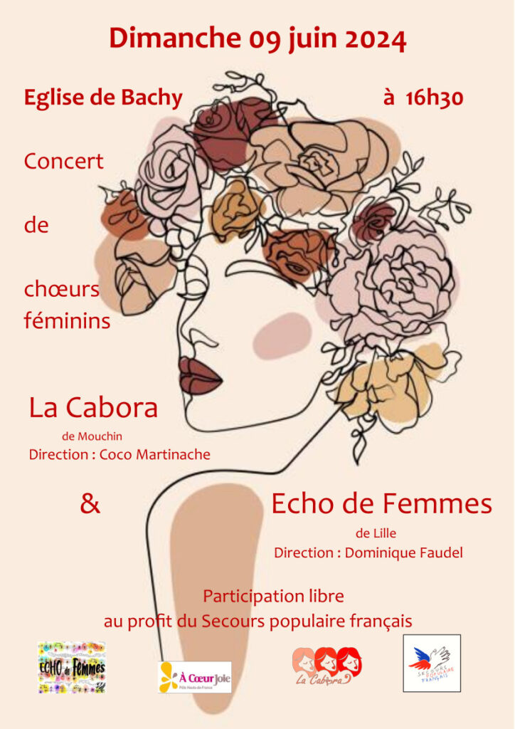 Concert de choeurs féminins 9 juin 2024