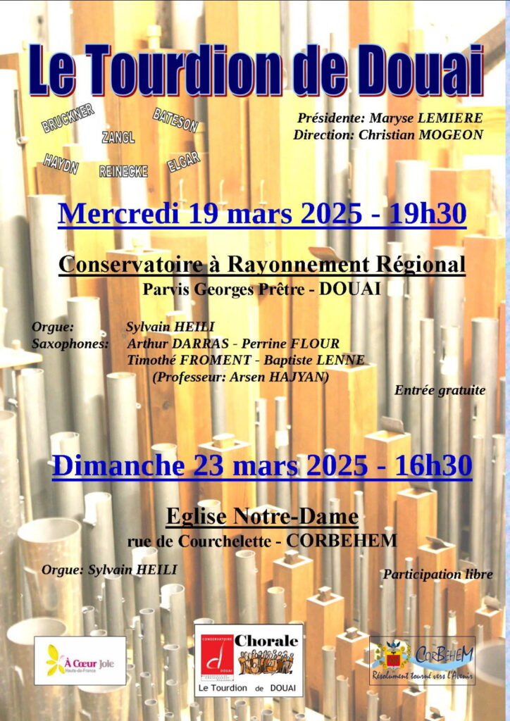 Affiche concert 23 mars 2025